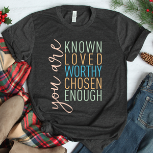 You Are Known Tee (Bestseller)
